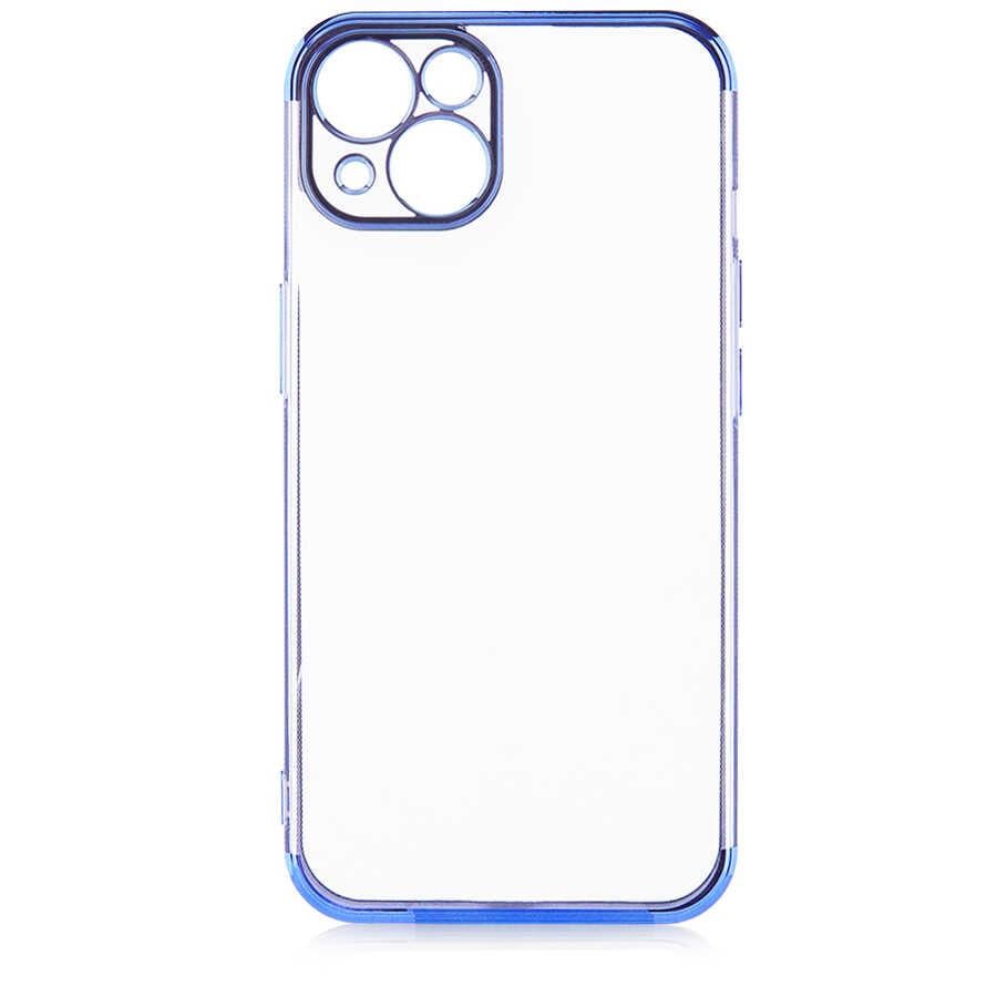 Apple iPhone 13 Kılıf Zore Dört Köşeli Lazer Silikon Kapak