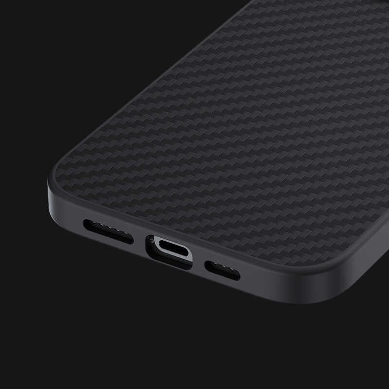 Apple iPhone 13 Pro Max Kılıf Karbon Fiber Benks Hybrid Kevlar Kapak