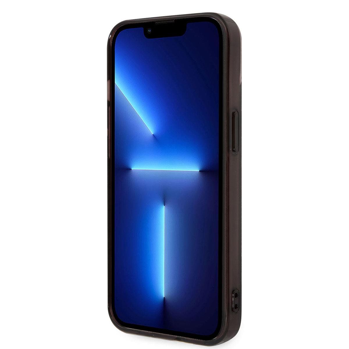 Apple iPhone 14 Kılıf BMW Orjinal Lisanslı Renk Geçişli Çizgili Dizayn Kapak
