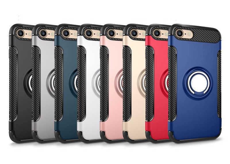 Apple iPhone SE 2022 Kılıf Zore Yüzüklü Verus Kapak