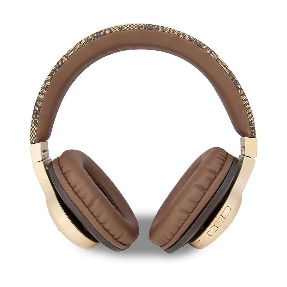 Guess Orjinal Lisanslı Script Gold Serisi Metal Yazı Logolu 4G Desenli Bluetooth Kulaklık