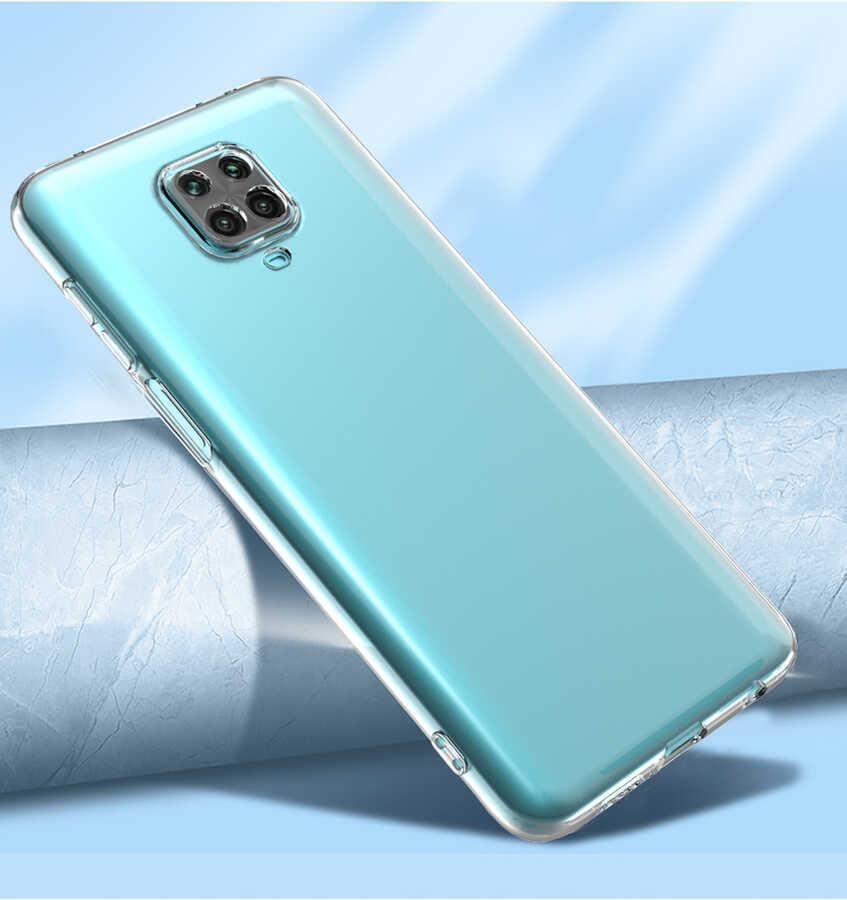Xiaomi Redmi Note 9 Pro Kılıf Zore Kamera Korumalı Süper Silikon Kapak