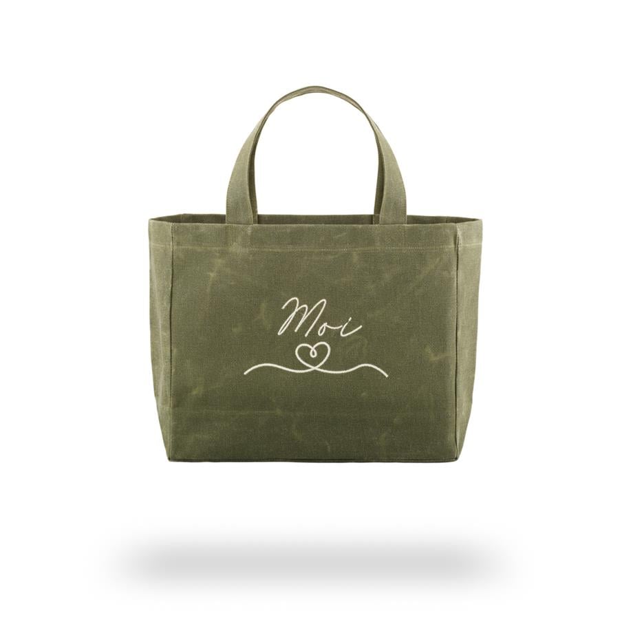 Olive Canvas Tote