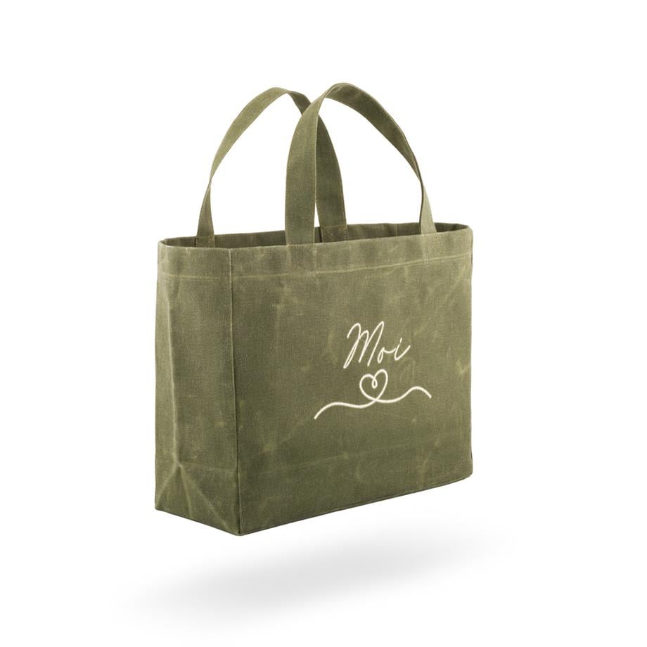 Olive Canvas Tote