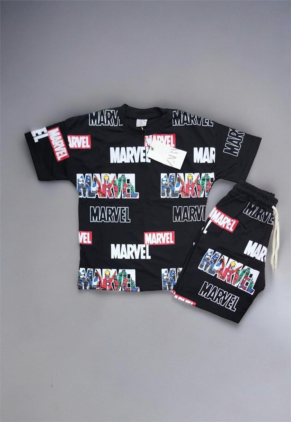MARVEL BASKI ŞORTLU TAKIM
