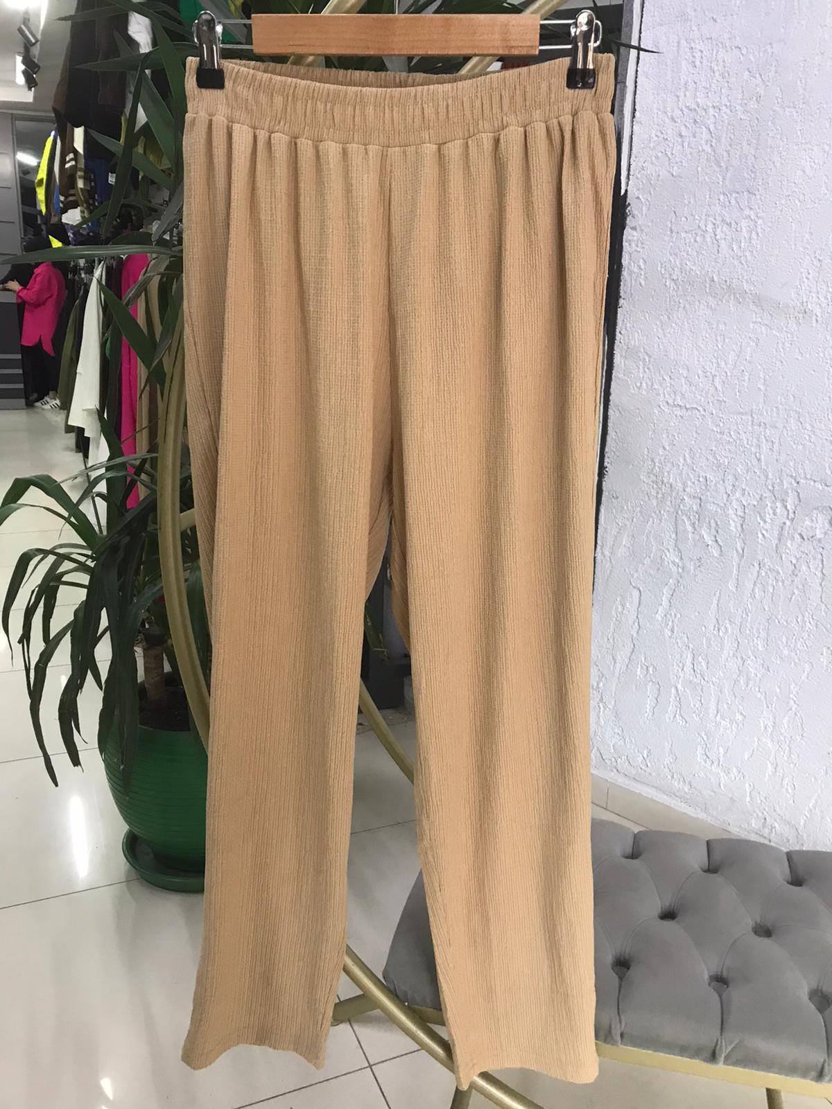 1735 PANTOLON TAKIM BEJ L-XL