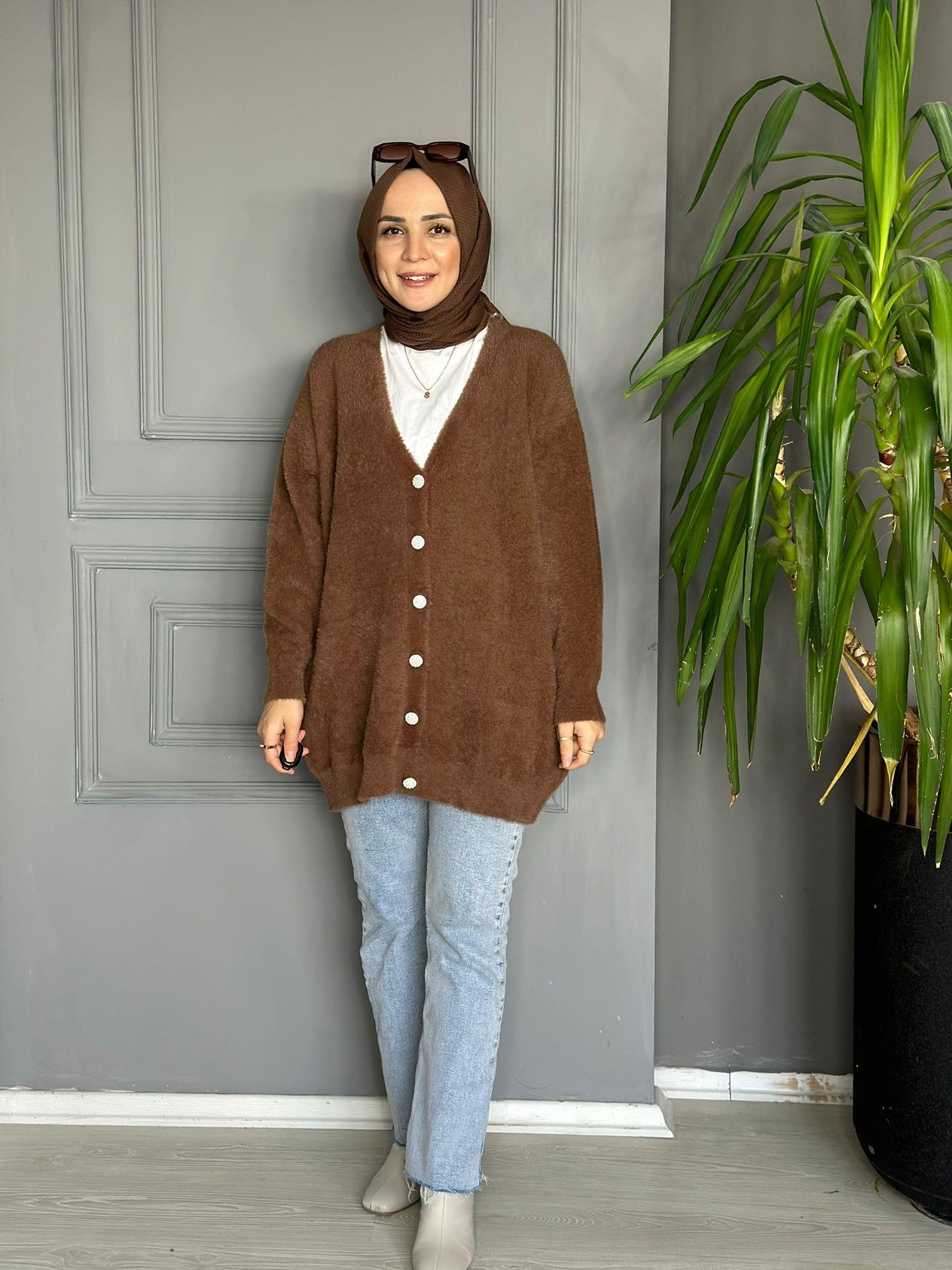 80259 ANGORA HIRKA KAHVERENGİ