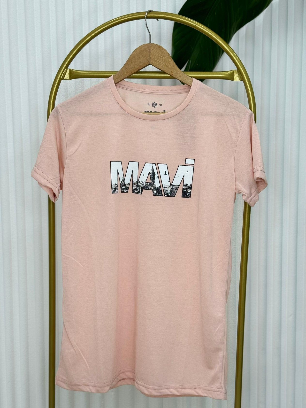 MAVİ TİŞÖRT TOZ PEMBE 