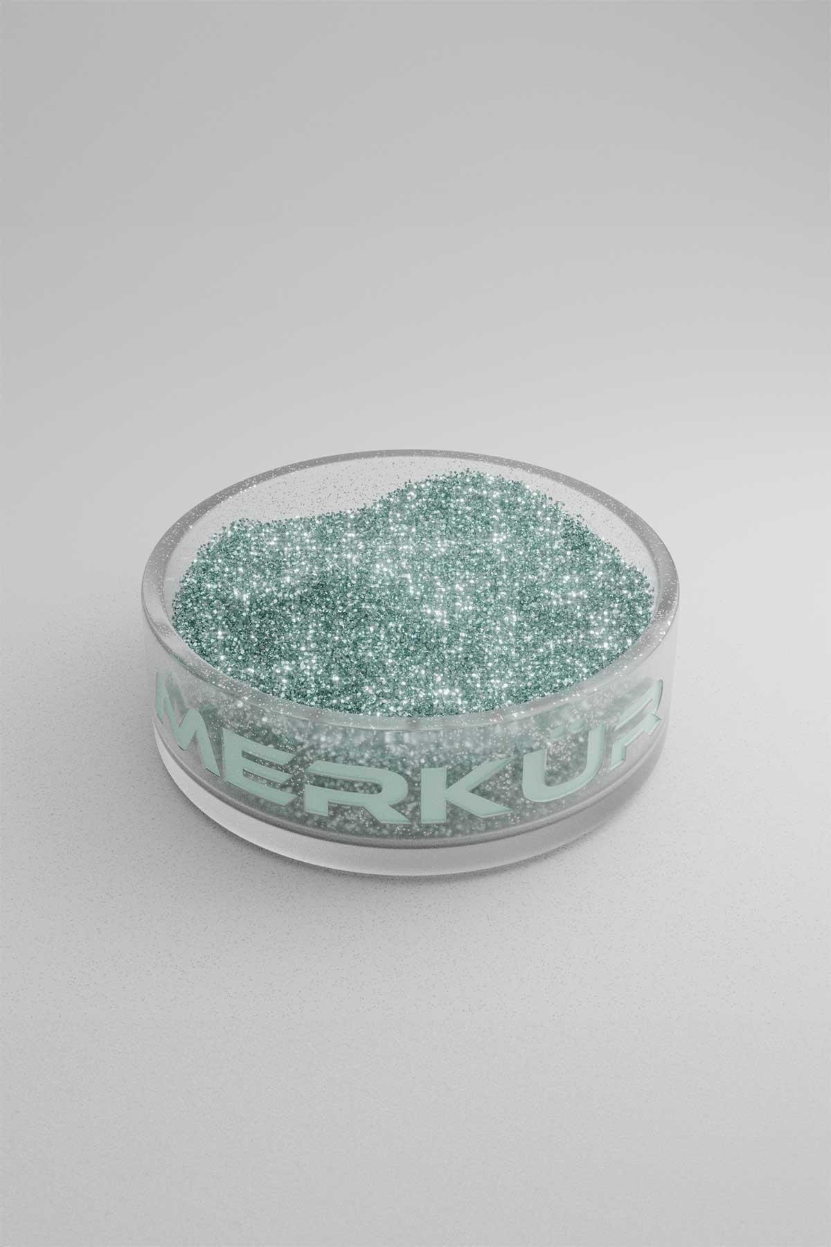 Çelik Mavisi Renk Toz Sim Glitter 1Kg