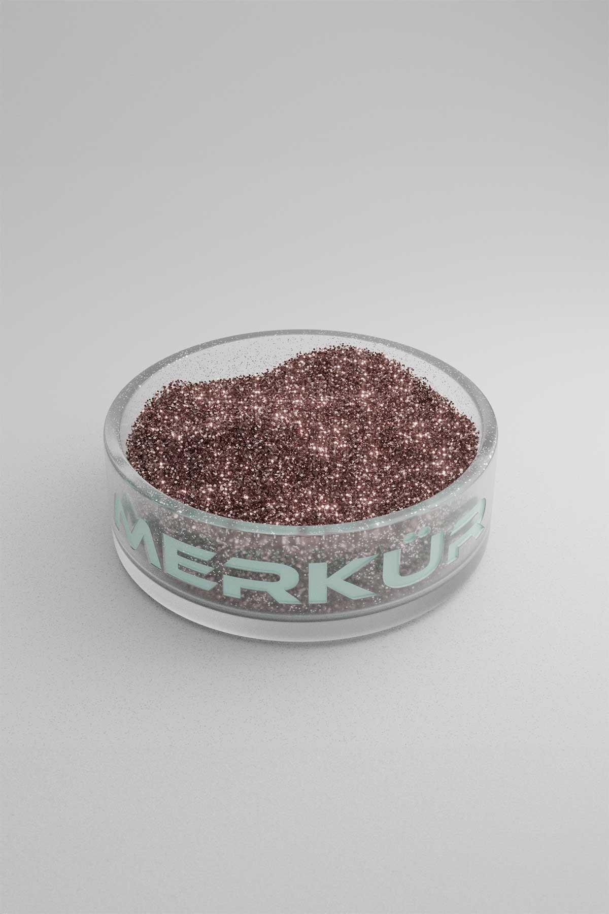 Kiremit Renk Toz Sim Glitter 1Kg