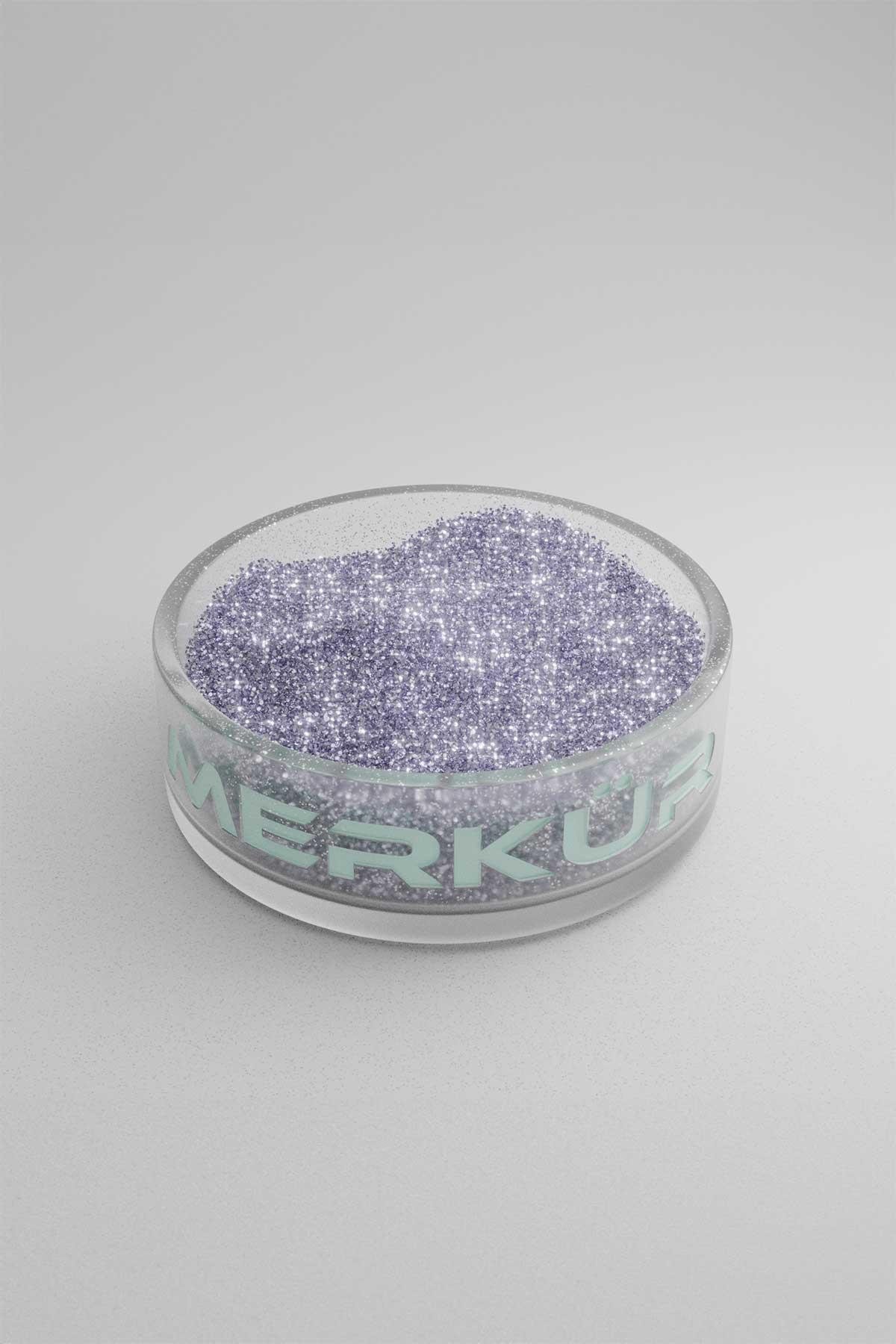 Leylak Renk Toz Sim Glitter 1Kg