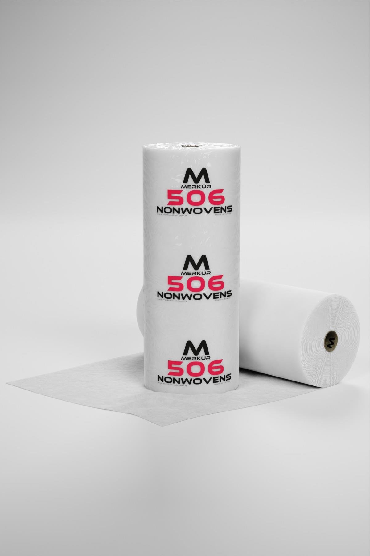 Merkür Nonwovens 506/80CM Spreyli Siyah Nakış Telası  - 300MT