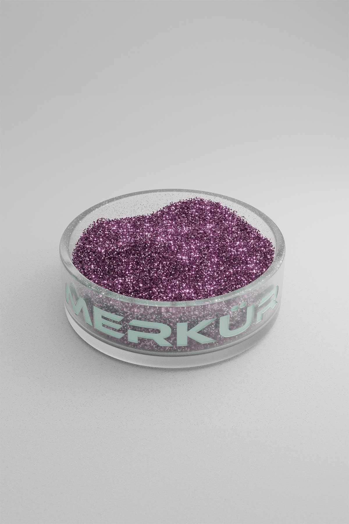Mürdüm Renk Toz Sim Glitter 1Kg