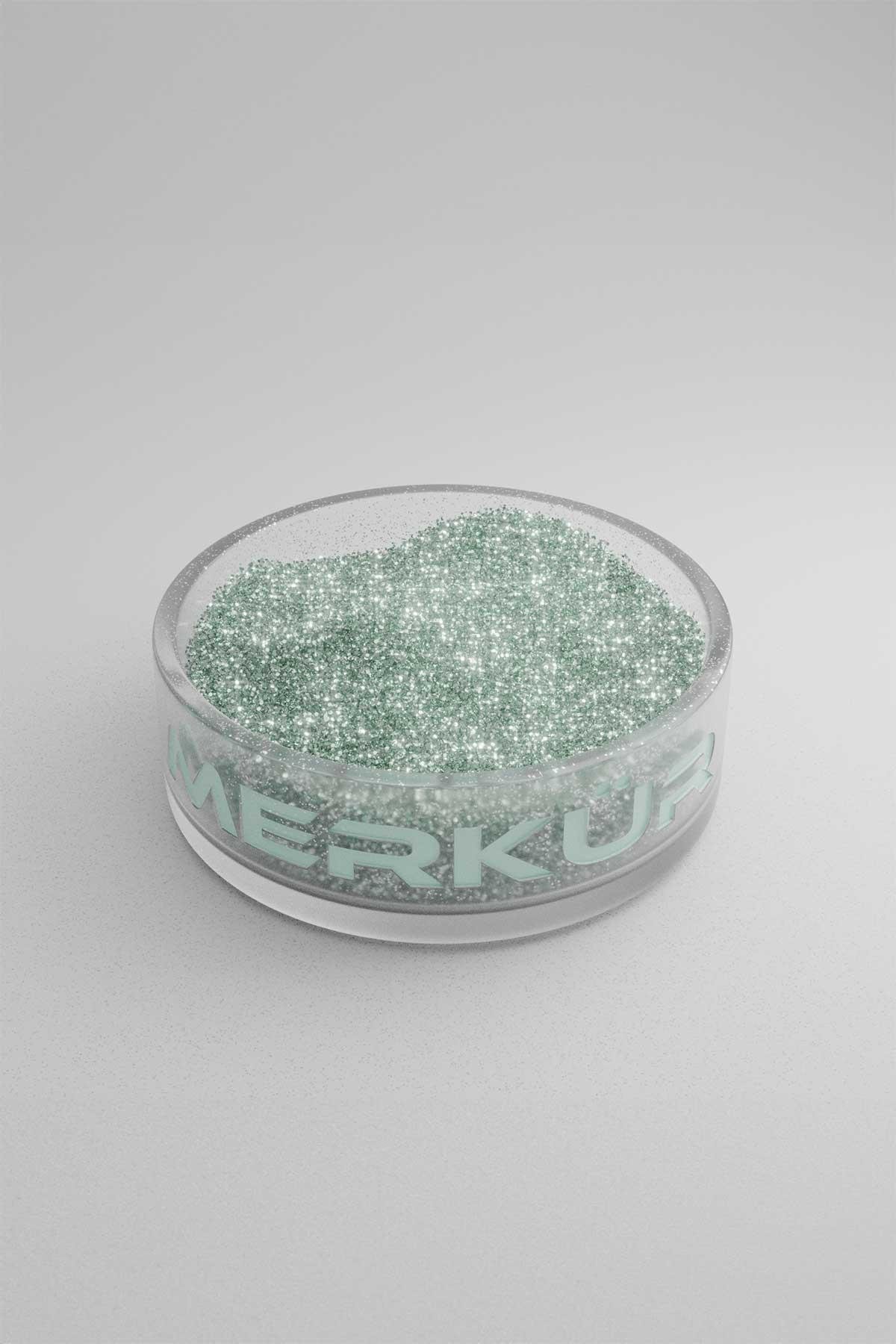 Nil Yeşili Renk Toz Sim Glitter 1Kg