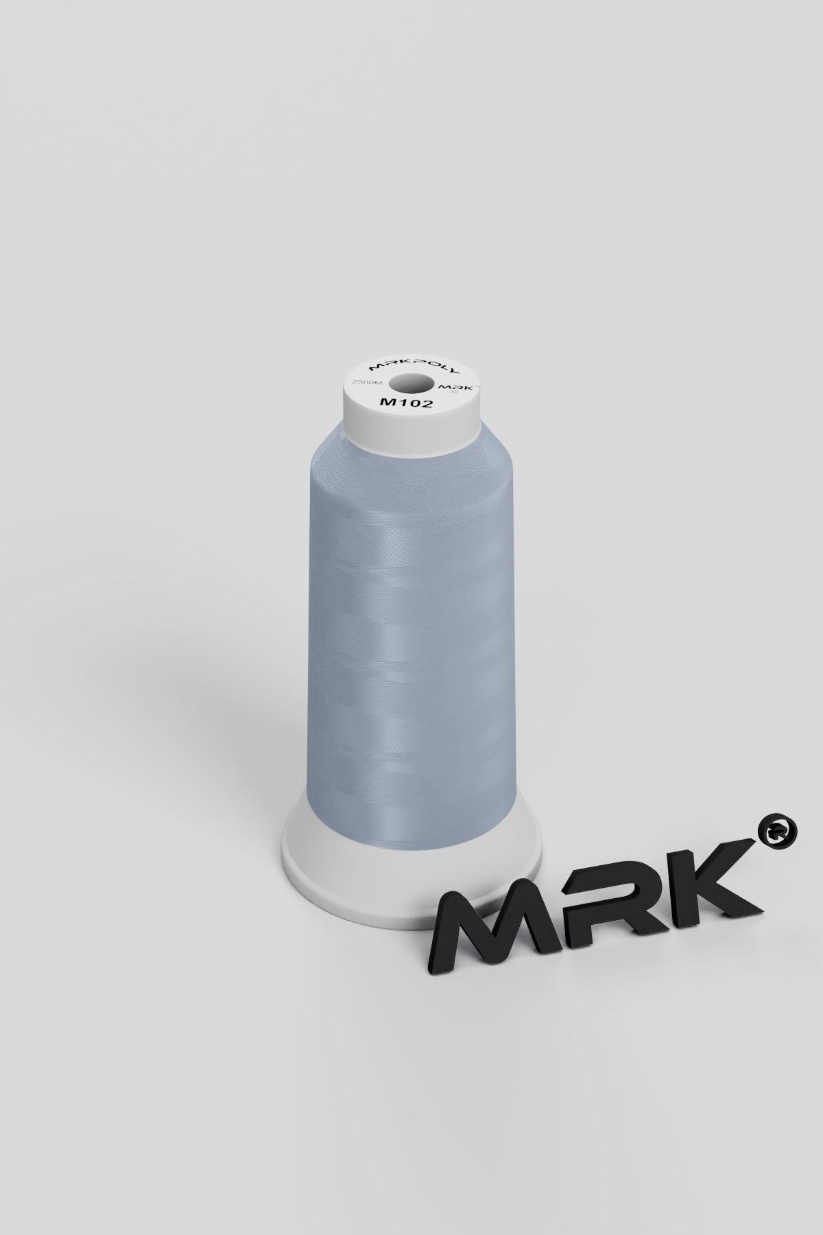 Polyester Nakış İplik Gri -2500MT