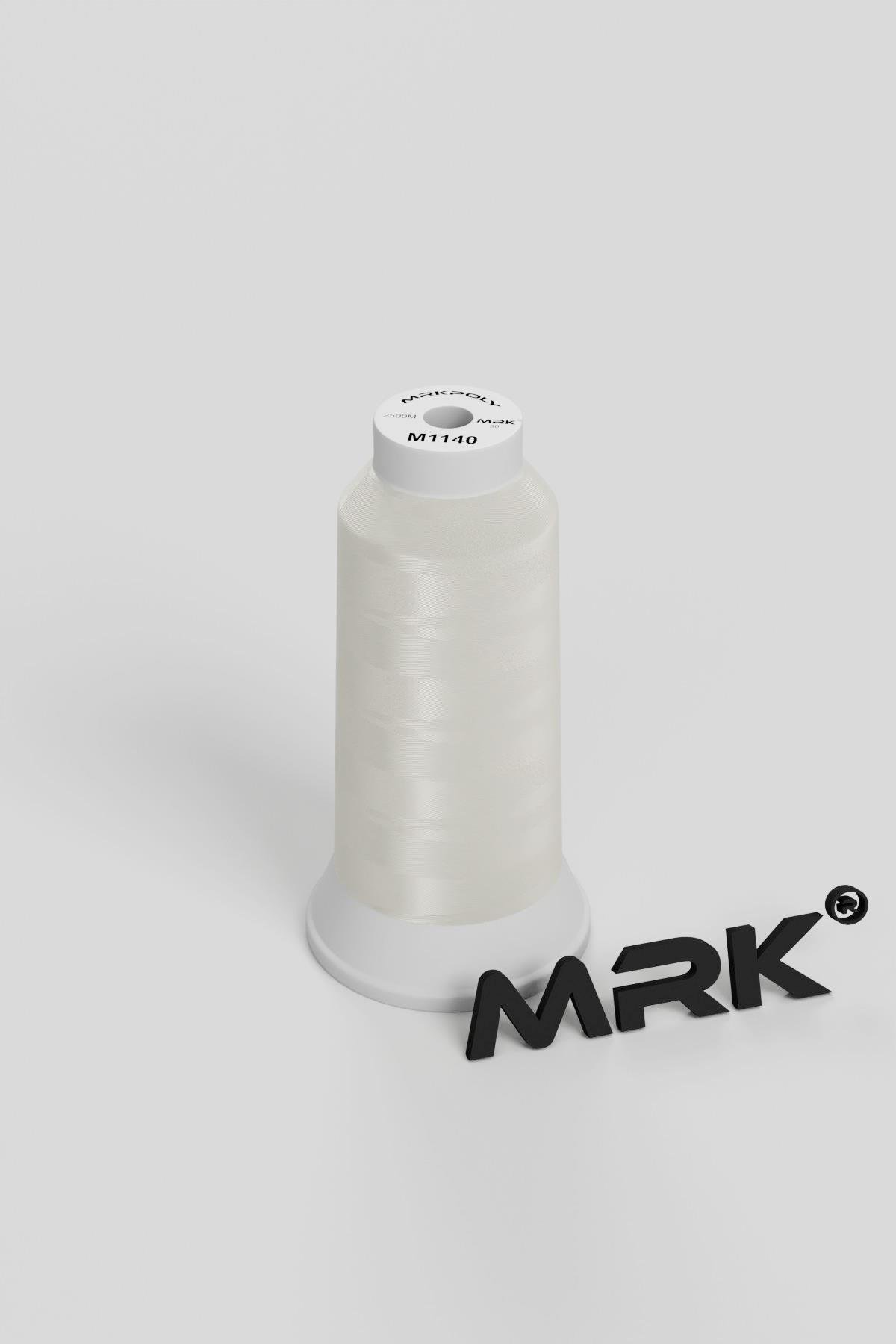 Polyester Nakış İplik Kırık Beyaz -2500MT