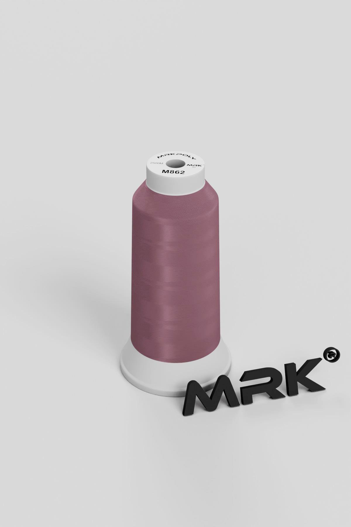 Polyester Nakış İplik Koyu Gül Kurusu -2500MT