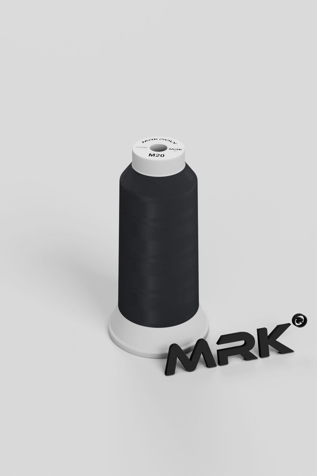 Polyester Nakış İplik Siyah -2500MT
