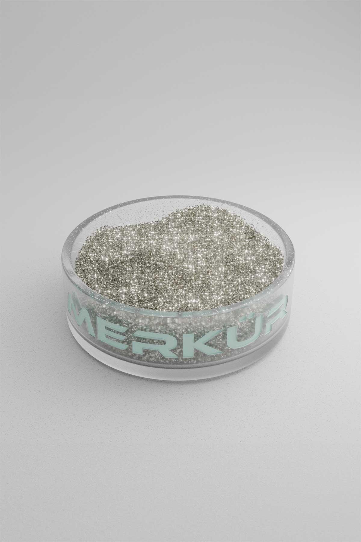 Silver/Gold Renk Toz Sim Glitter 1Kg