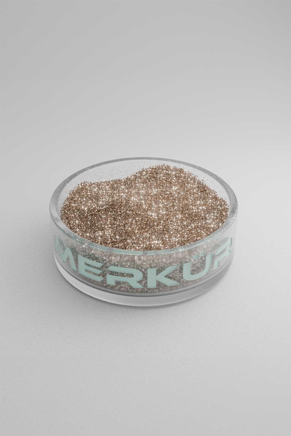 Sütlü Kahve Renk Toz Sim Glitter 1Kg