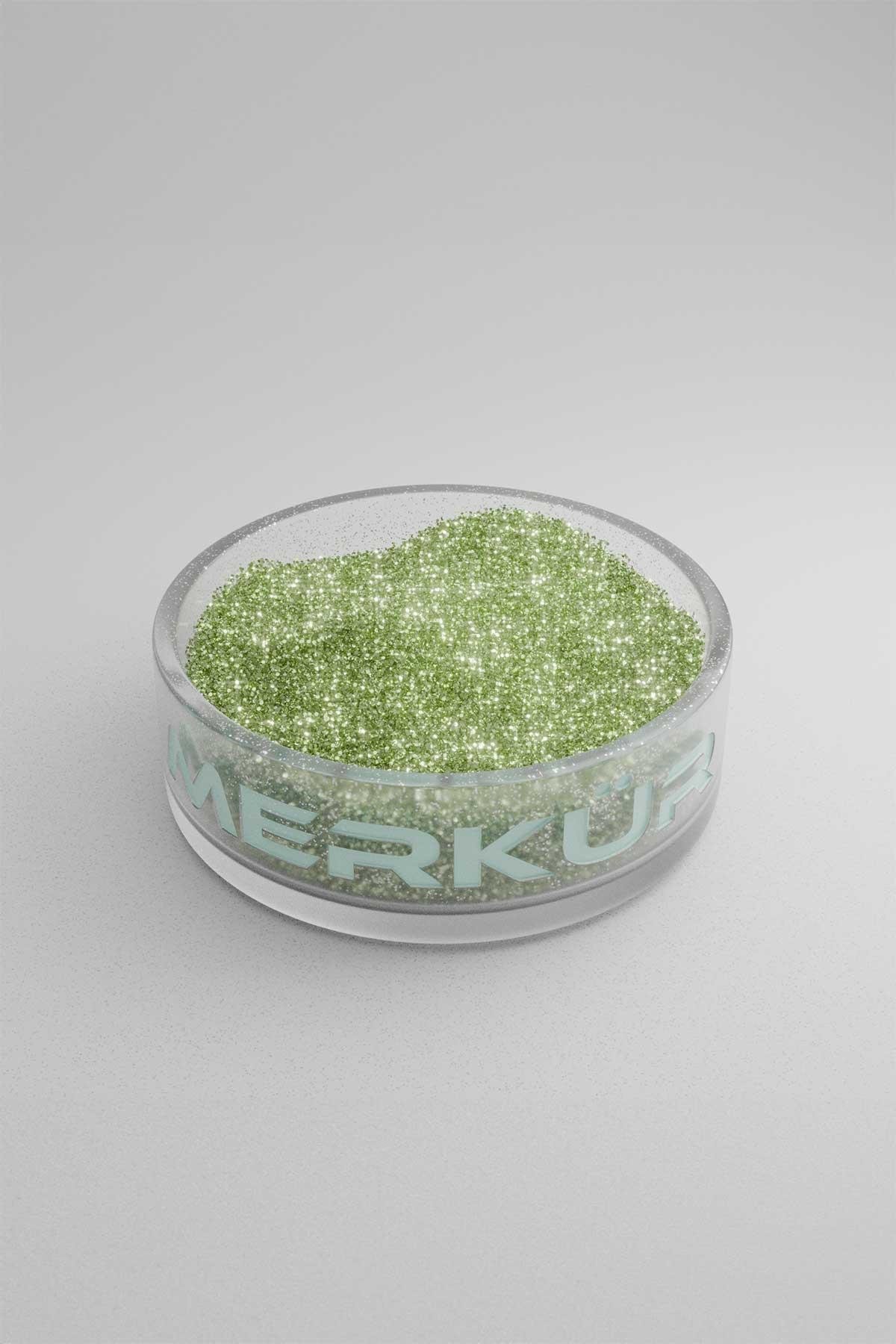 Zeytuni Yeşili Renk Toz Sim Glitter 1Kg