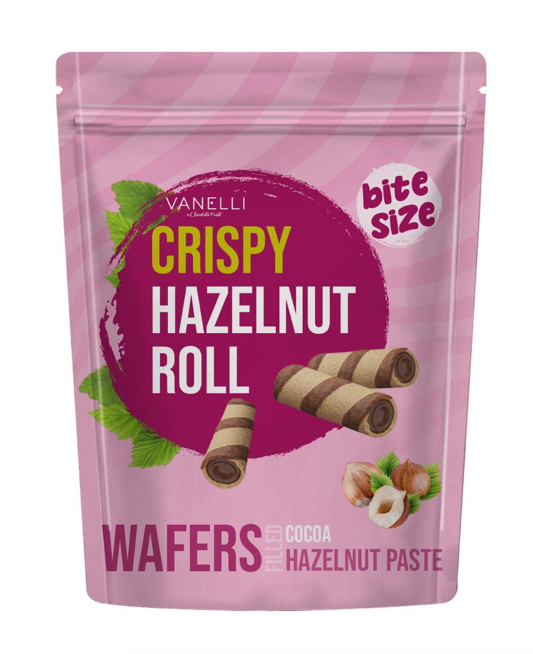 CRISPY Fındıklı Kremalı Rulo Gofret 100 GR
