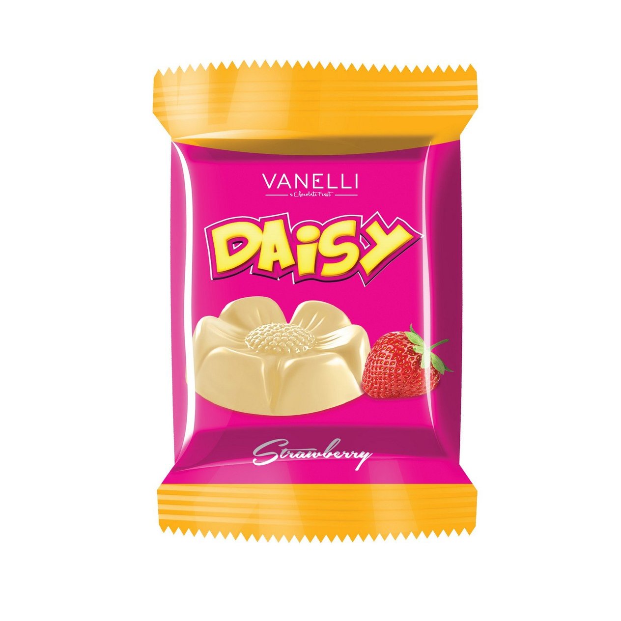 DAISY Çilek Aromalı Krema Dolgulu Sütlü Bar