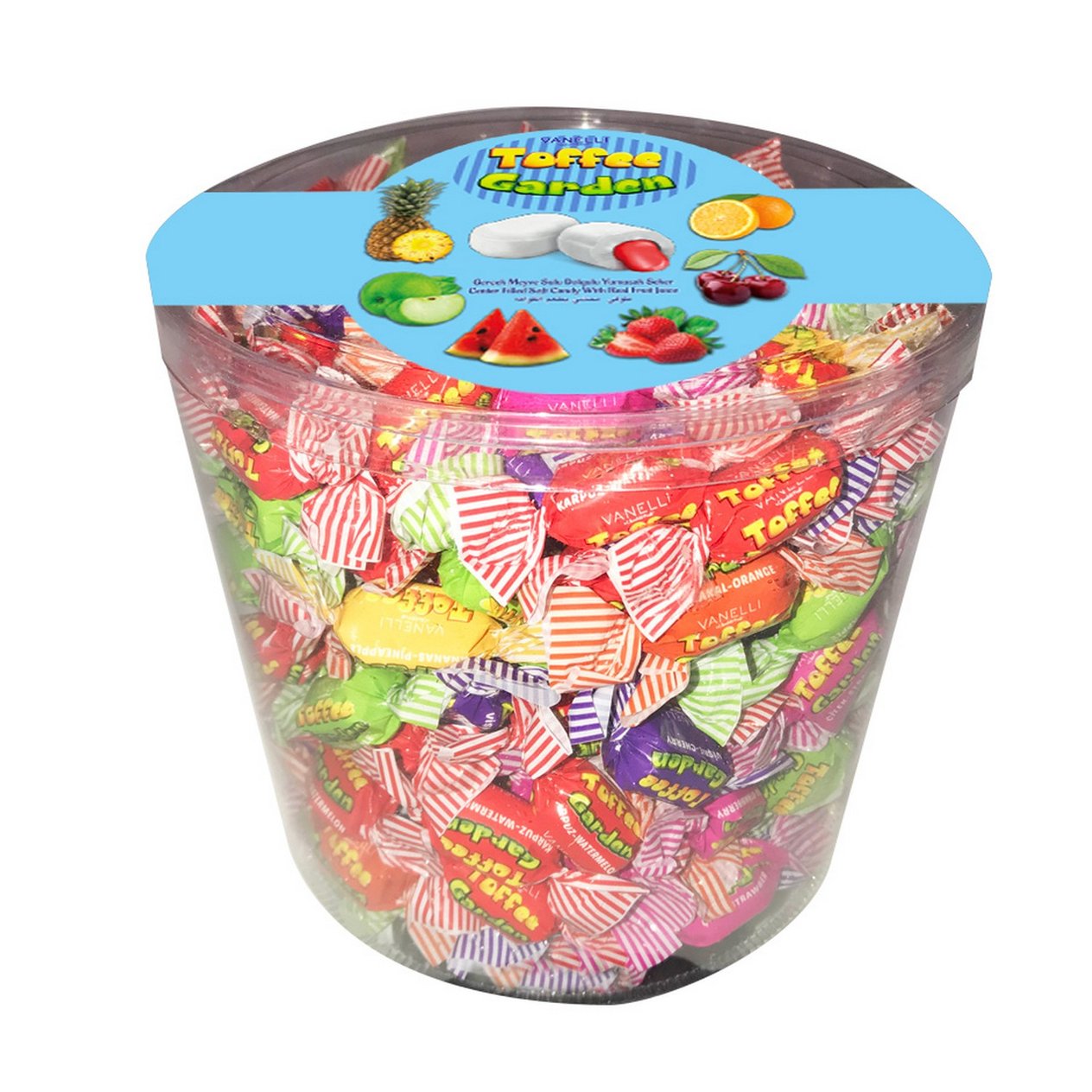FRESH TOFFEE Meyveli Dolgulu Yumuşak Şeker Asetat