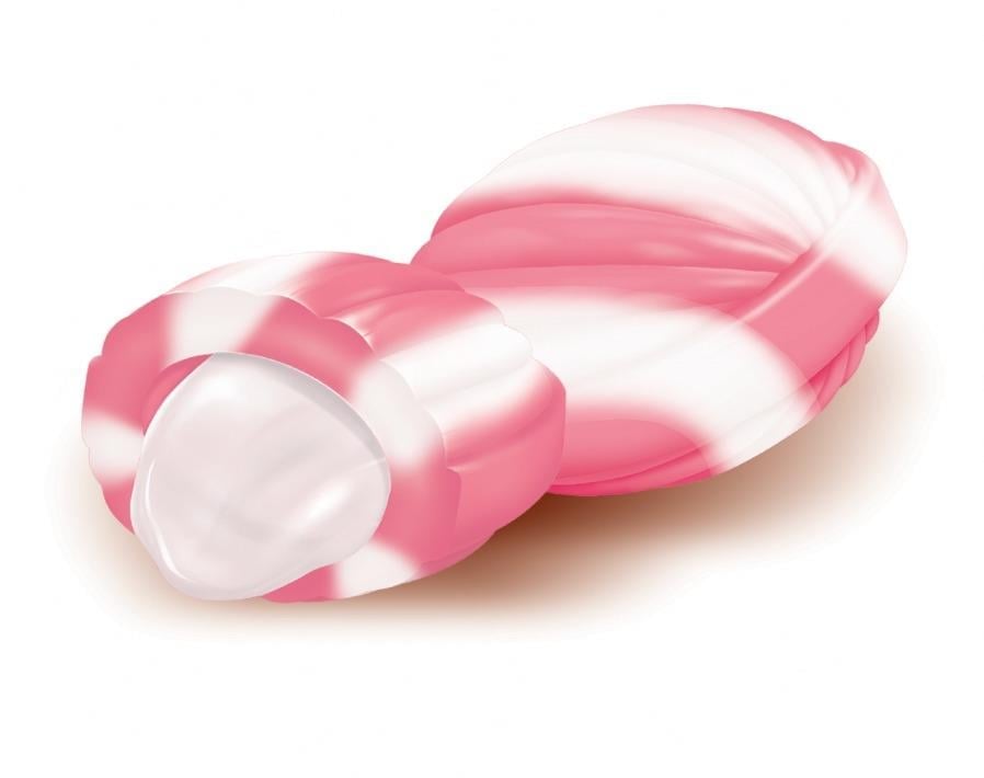 FRUIT GARDEN DOUBLE Milky Filling Candy with assorted fruit flavour - bag