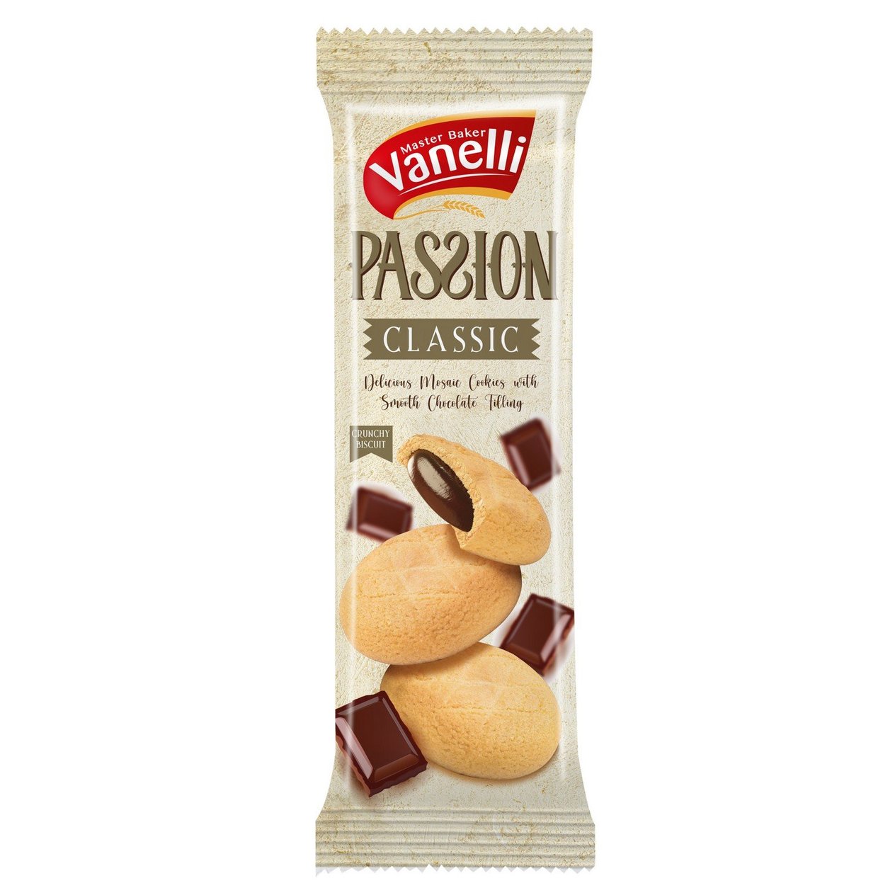 PASSION Cookies with Cocoa Cream Filling
