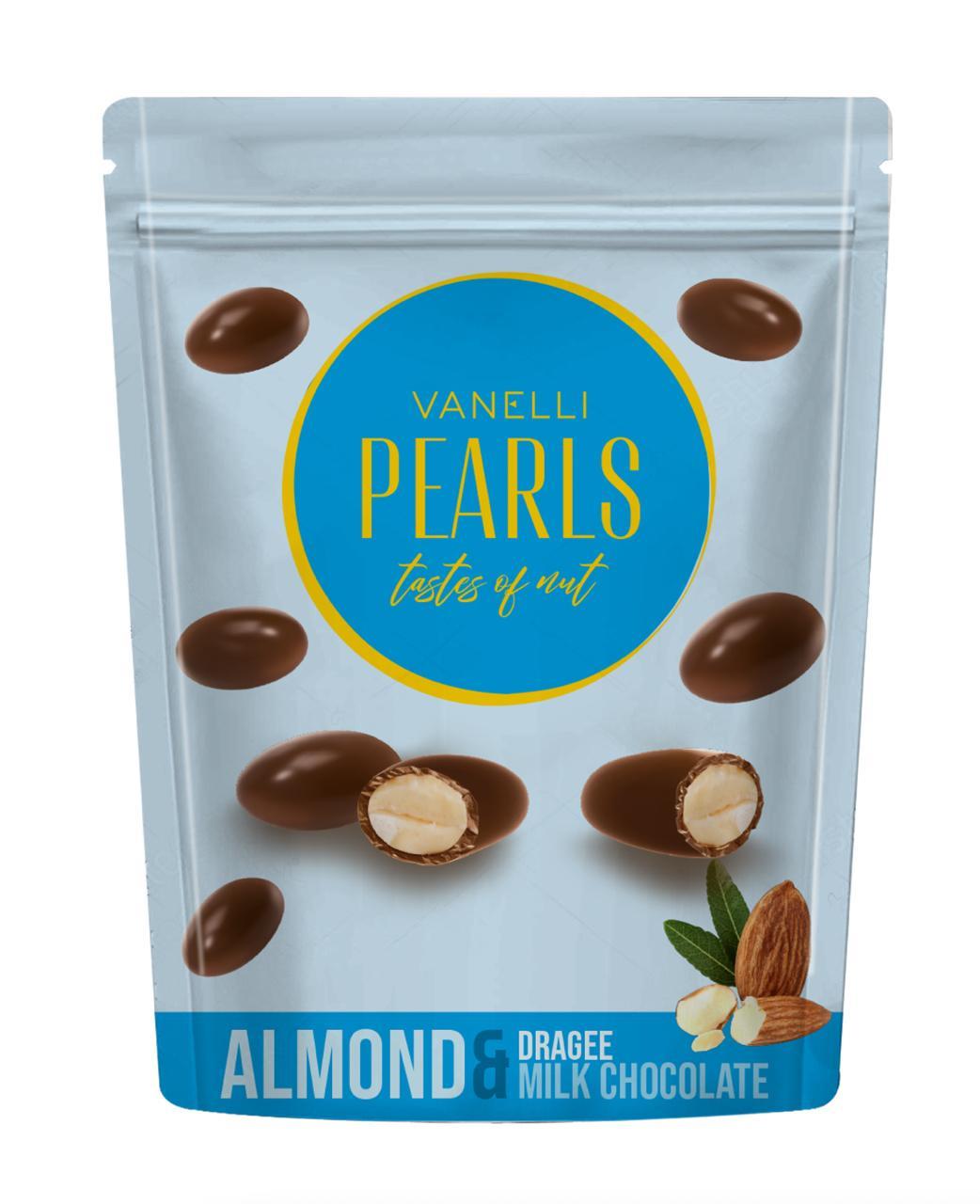 VANELLI Pearls Almond Dragee/Milk 100g