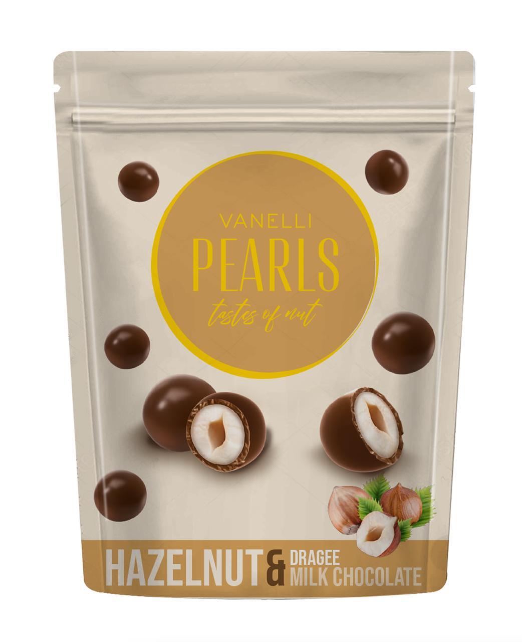 VANELLI Pearls Hazelnut Dragee 100g