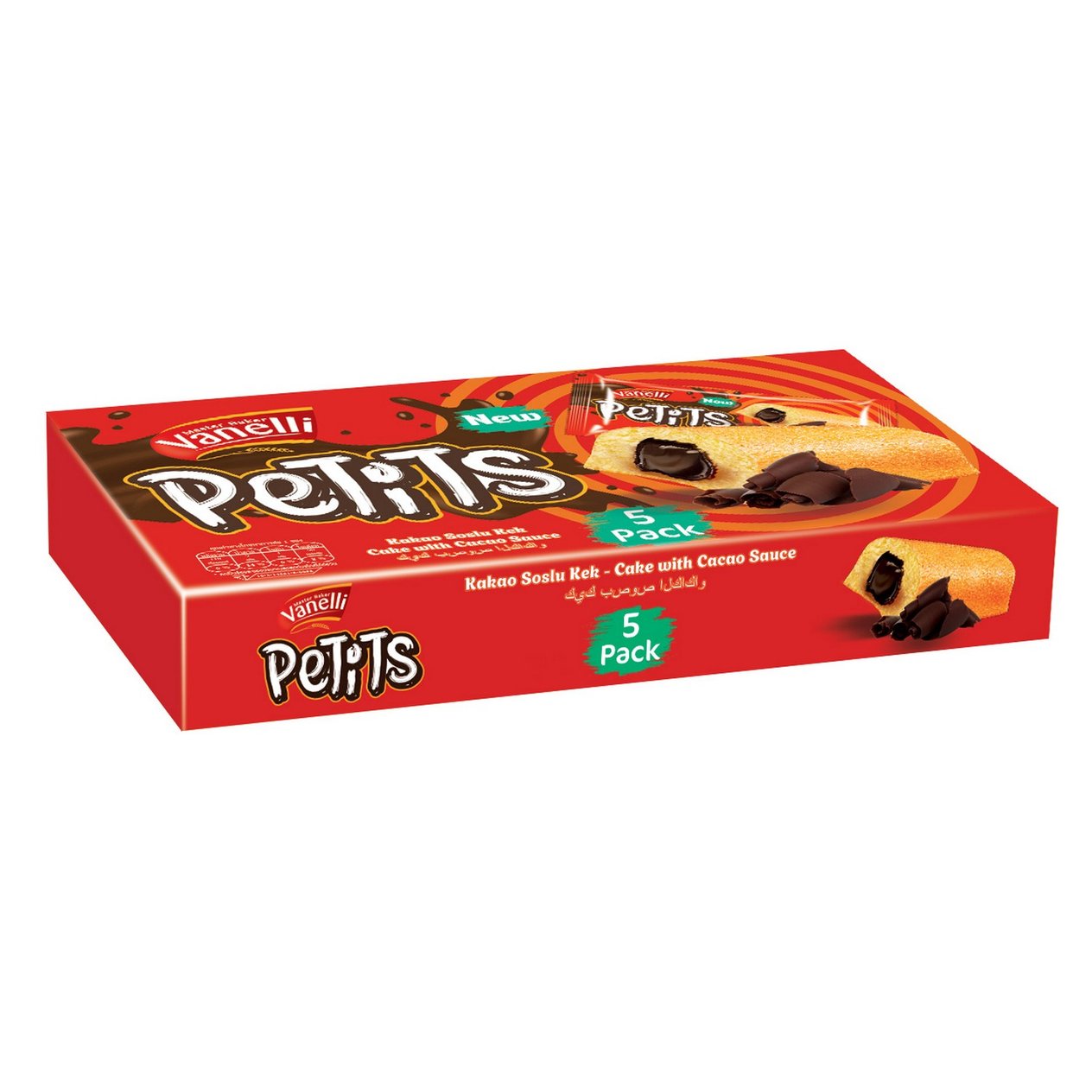 VANELLI PETITS Kakao Soslu Kek (30gr*5)