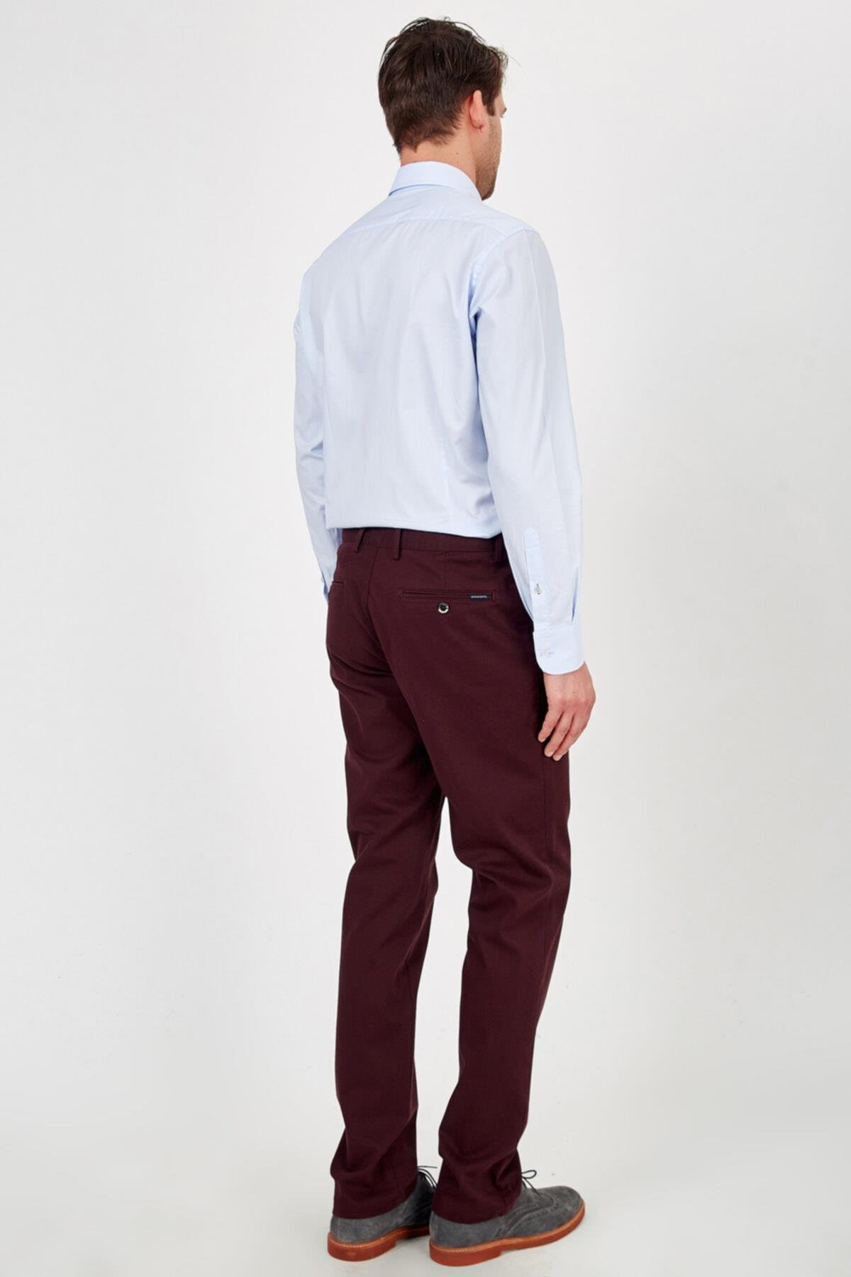 Erkek Kırmızı Pantolon-rb1a1220k001