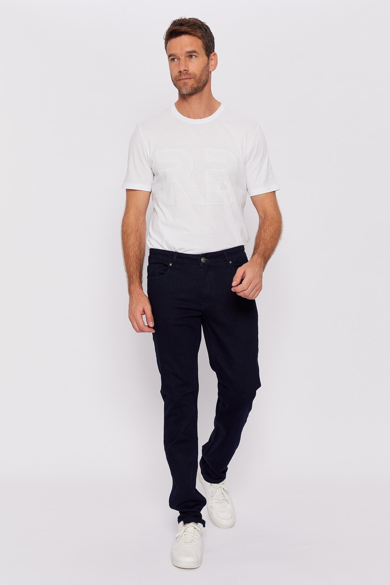 Romano Botta Koyu Lacivert Jeans