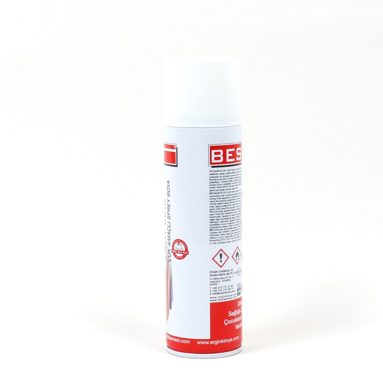 BEST LIGHT SPREY BOYA 250 ML SİYAH