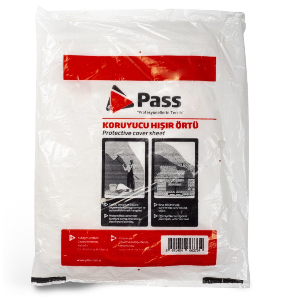 PASS EKO HIŞIR ÖRTÜ 4x12.5=50 M²
