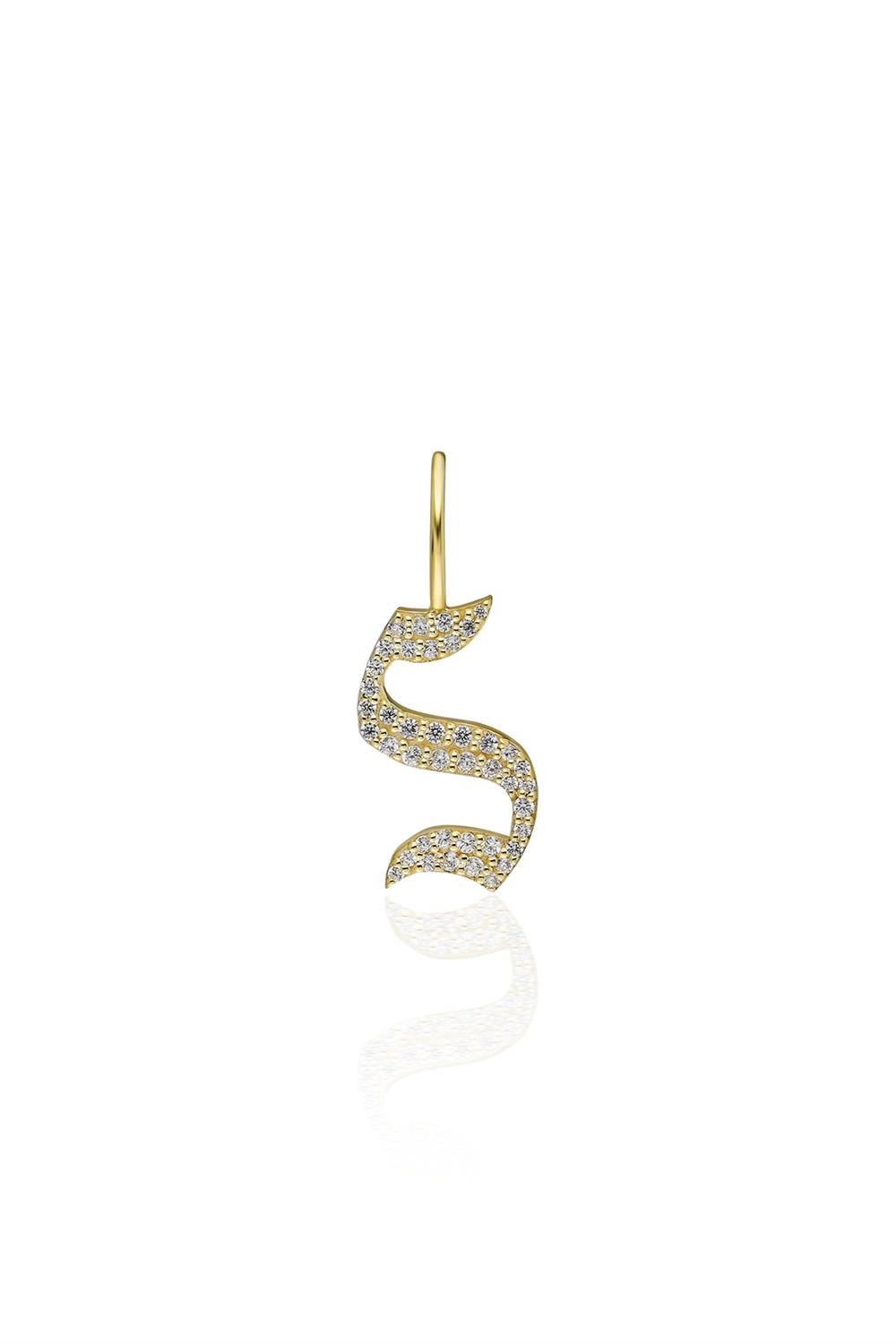 Gothic Harf Charm