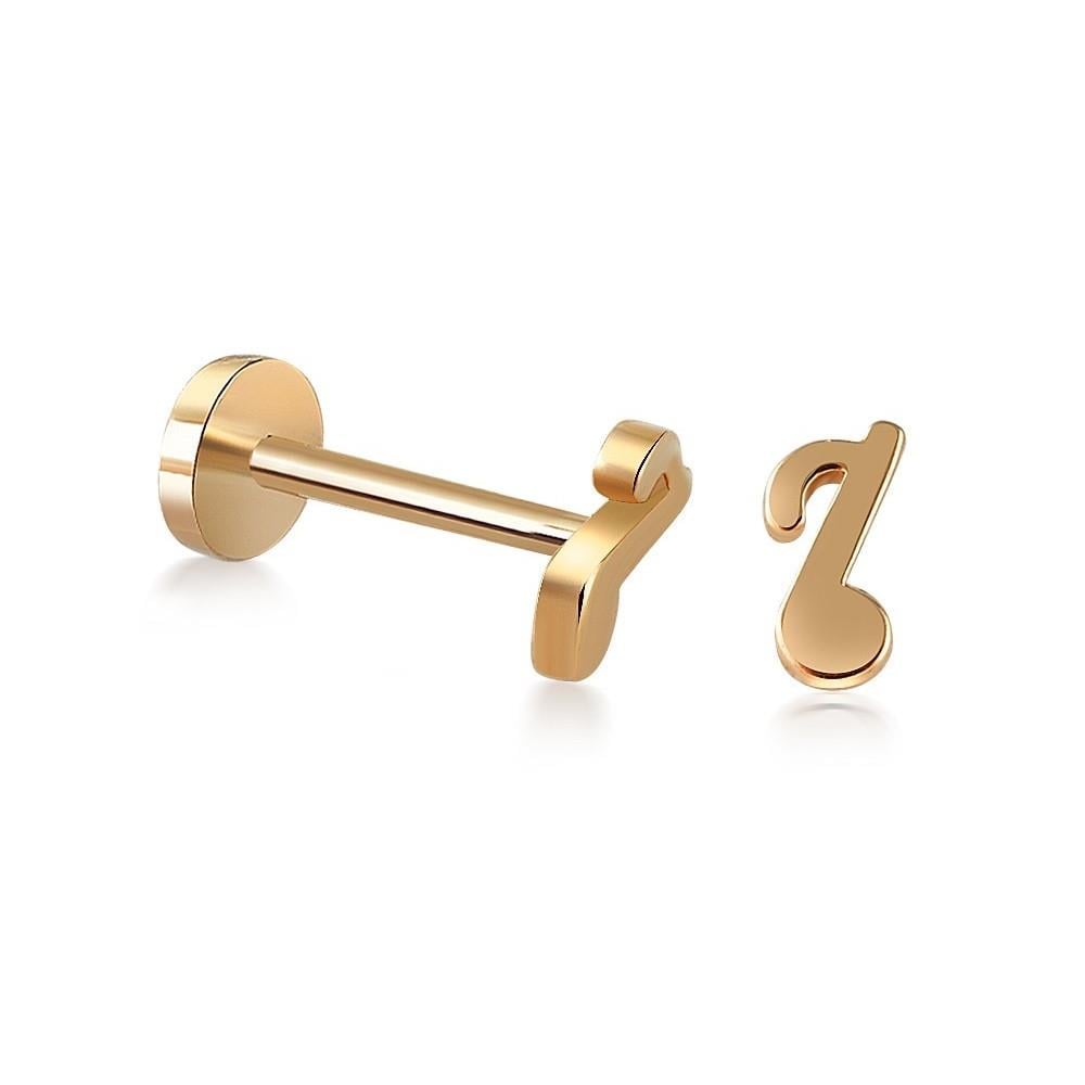 Müzikal Nota Piercing