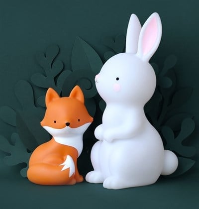 A Little Lovely Company Tavşan Lamba, Orta Boy (Sticker Setli) Oyuncak