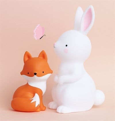 A Little Lovely Company Tavşan Lamba, Orta Boy (Sticker Setli) Oyuncak
