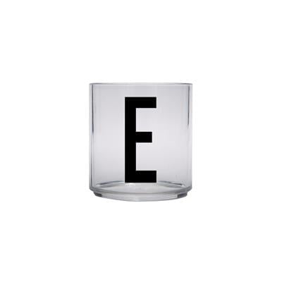 Design Letters Tritan Bardak, E Harfi Beslenme Design Letters
