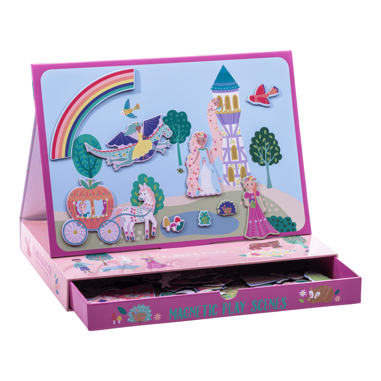 FLOSS & ROCK Mıknatıslı Oyun Sahneleri/Fairy Tale *YENİ*