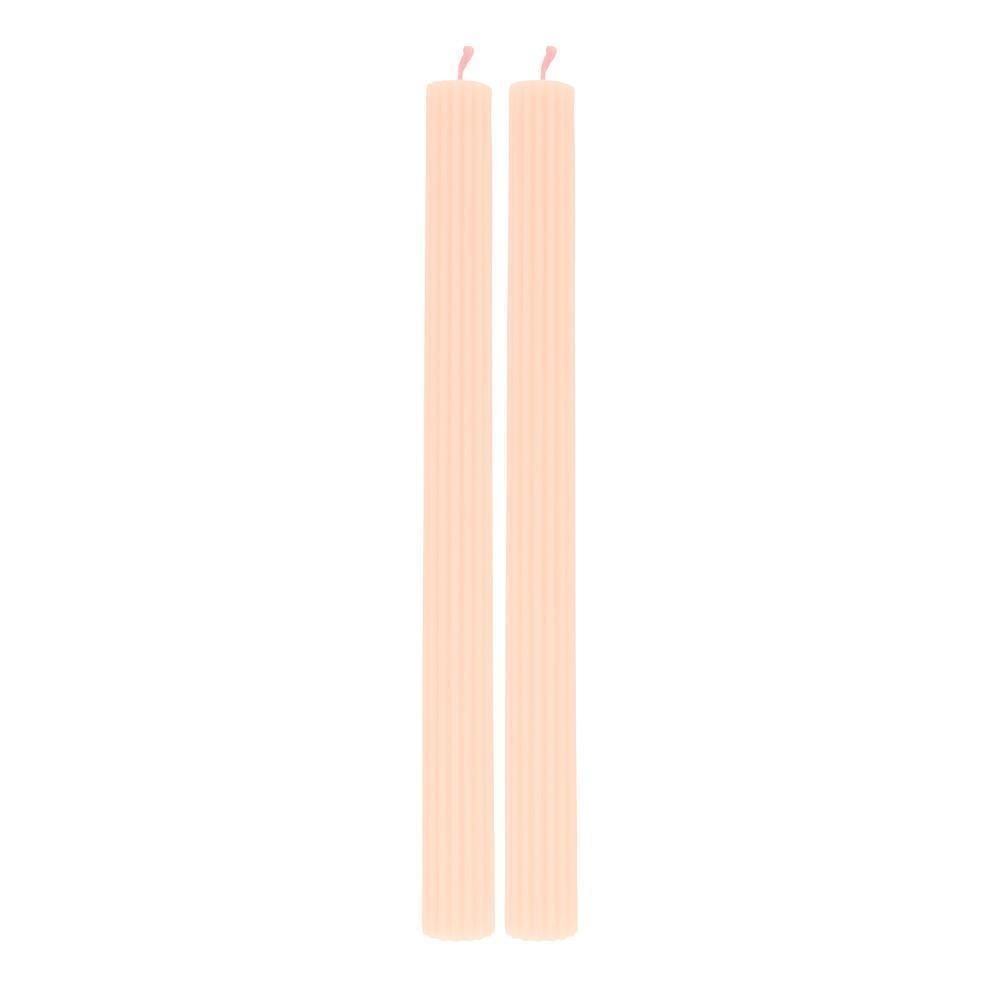 Meri Meri - Soft Pembe Masa Mumları (2'li)
