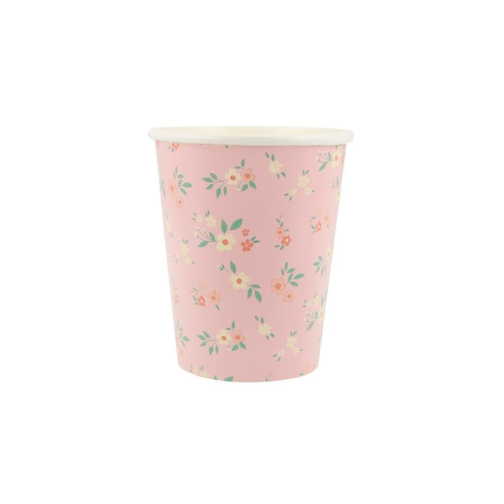 Meri Meri - Vintage Ditsy Bardaklar - 8 Adet
