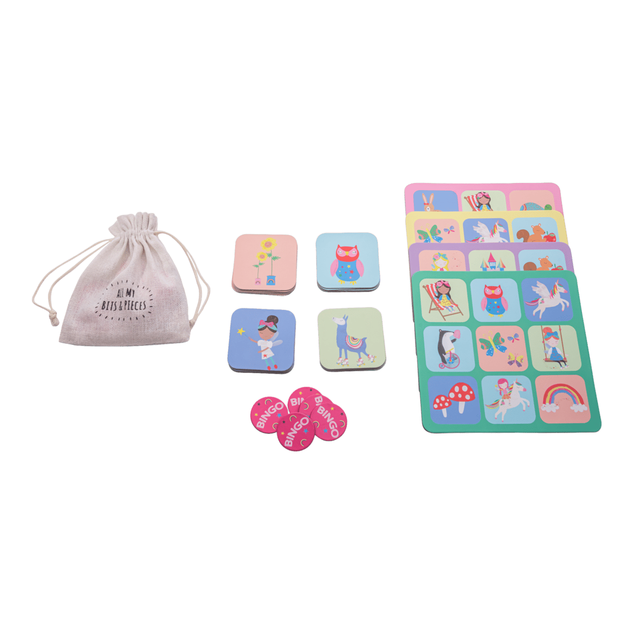 Mıknatıslı Bingo Şans Oyunu / Rainbow Fairy *YENİ*