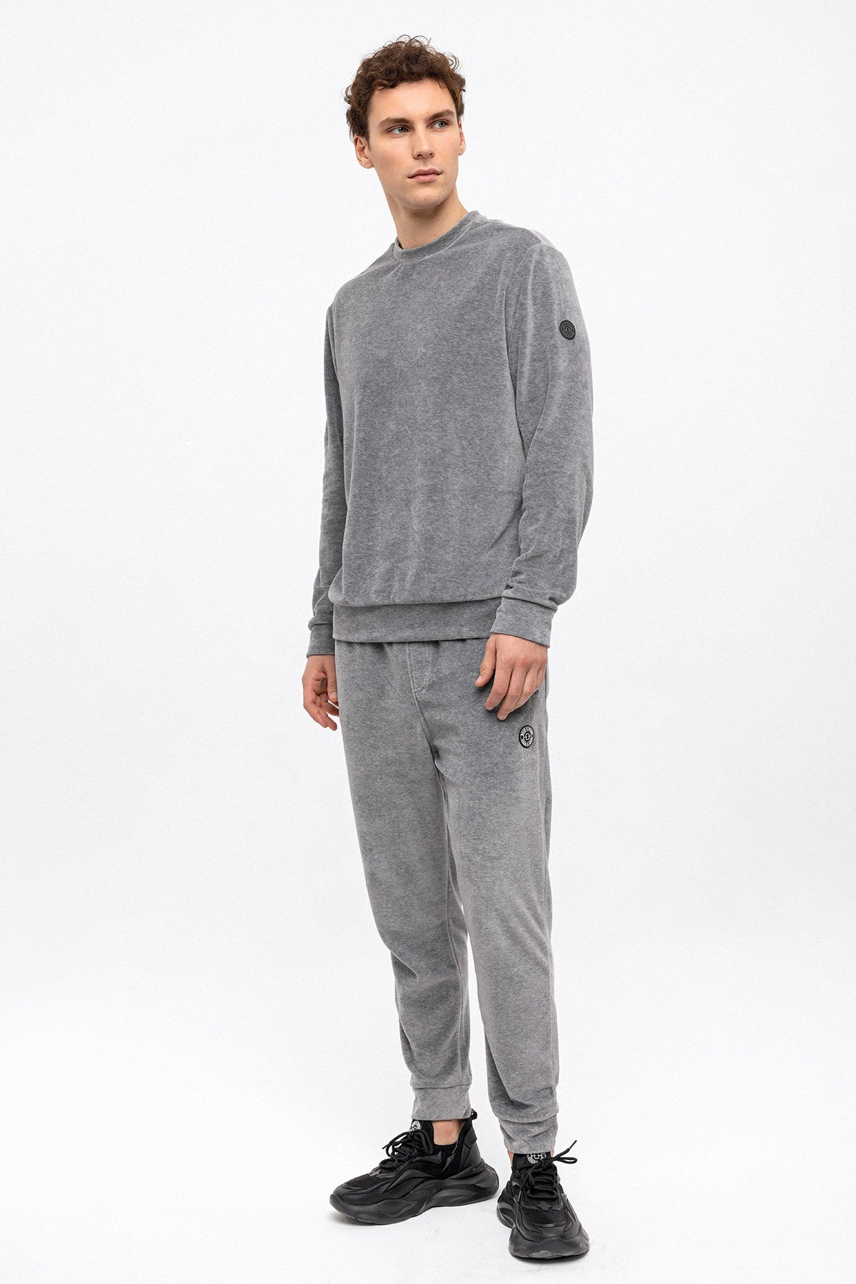 BİSİKLET YAKA HAVLU SWEAT