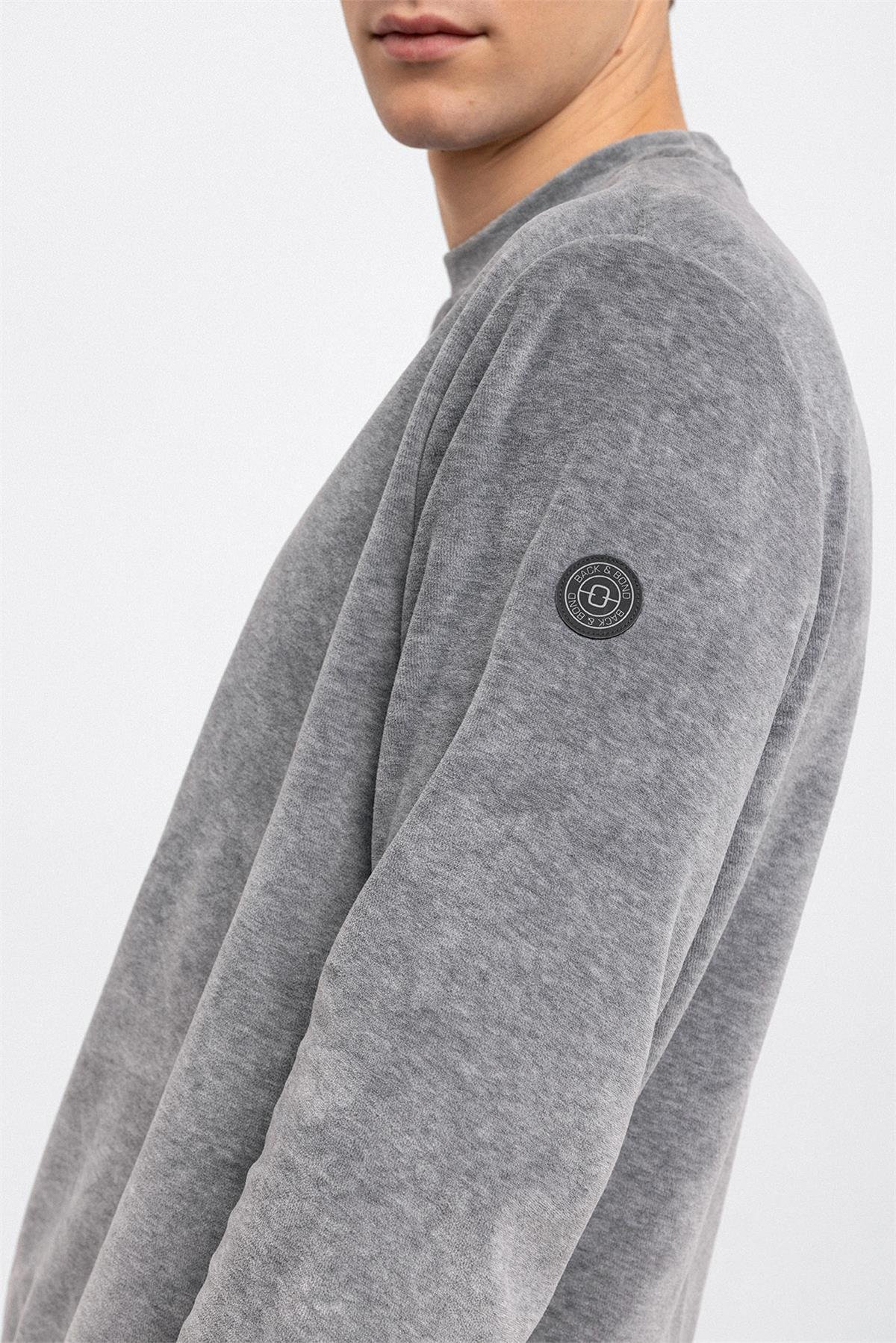 BİSİKLET YAKA HAVLU SWEAT
