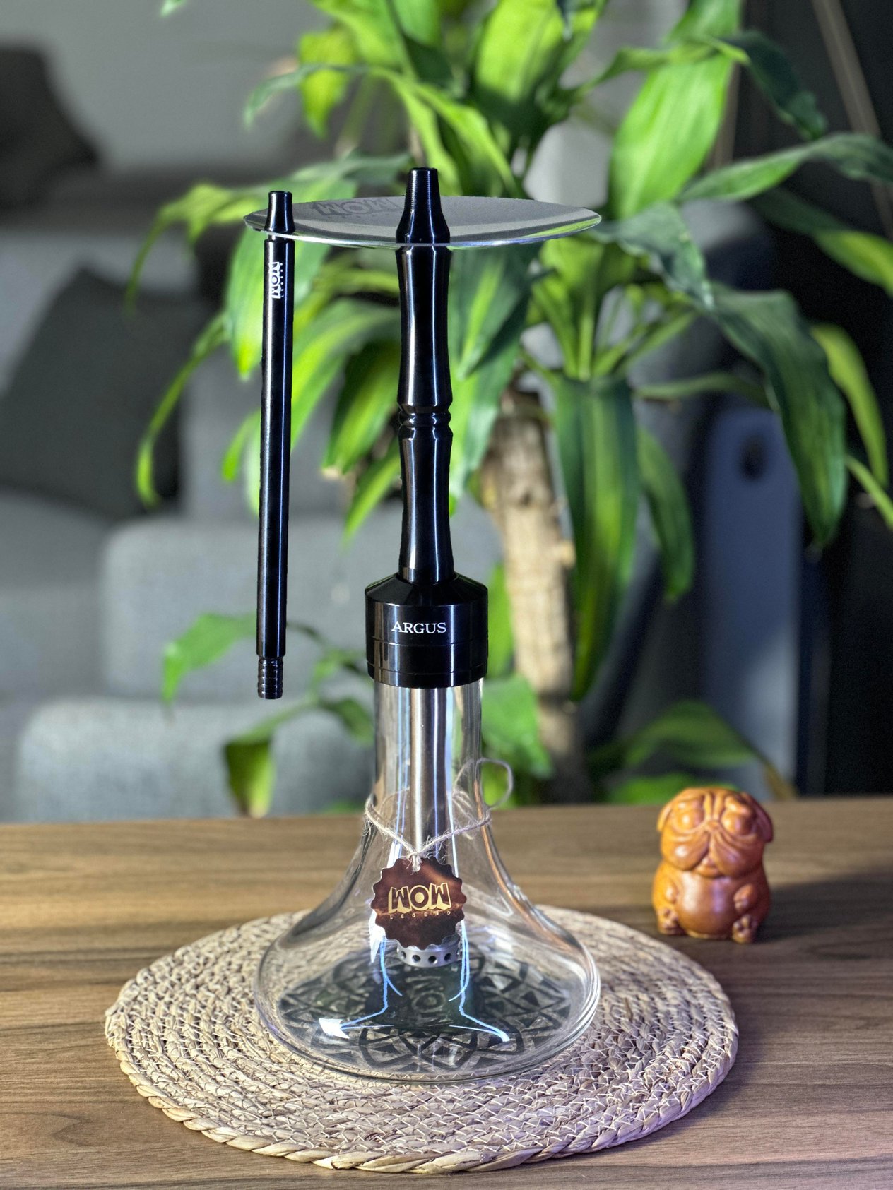 Argus Model Siyah Nargile Takımı