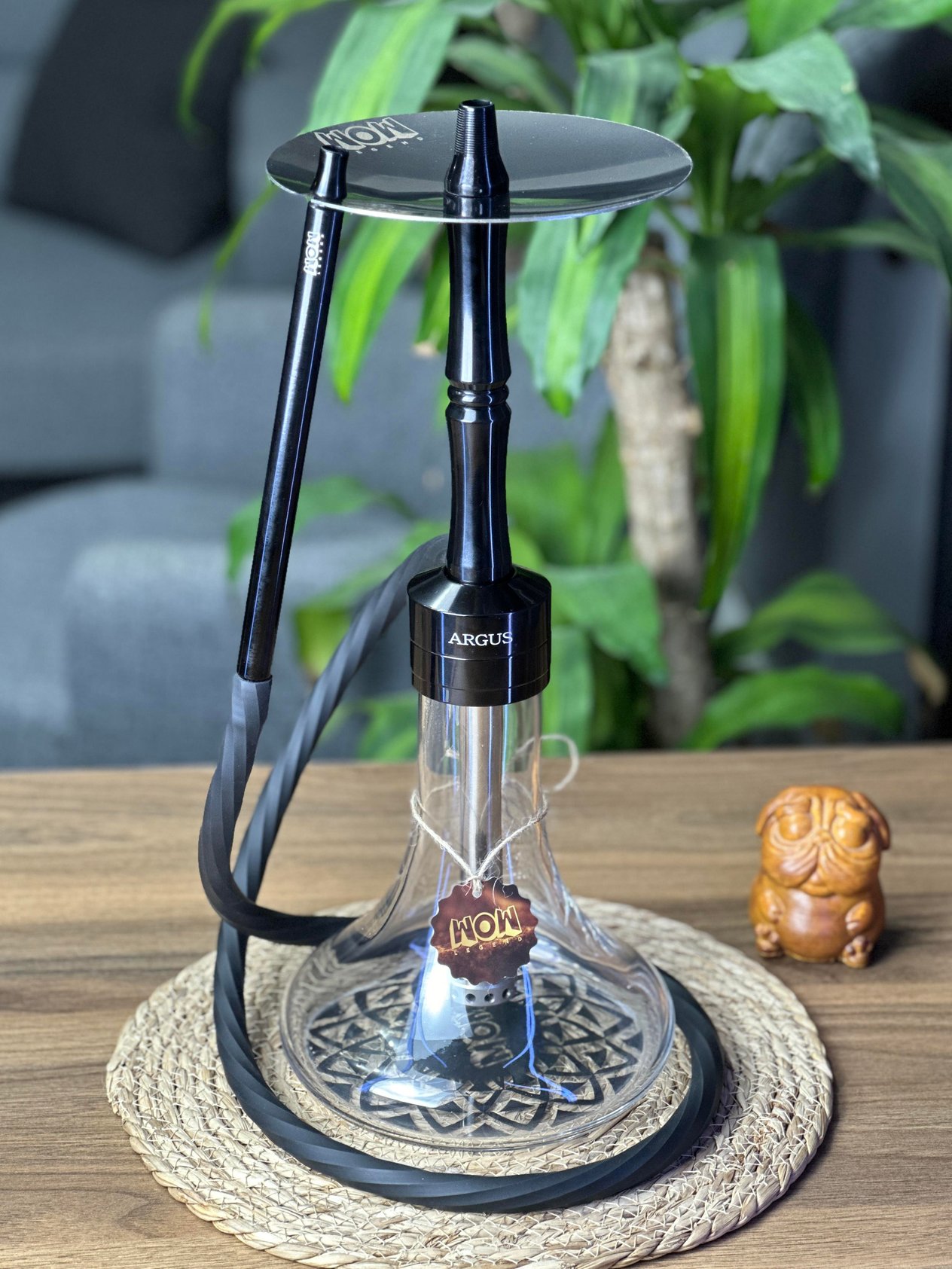 Argus Model Siyah Nargile Takımı